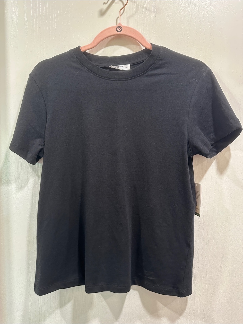 Ardene Black Short Sleeve Crewneck Tee